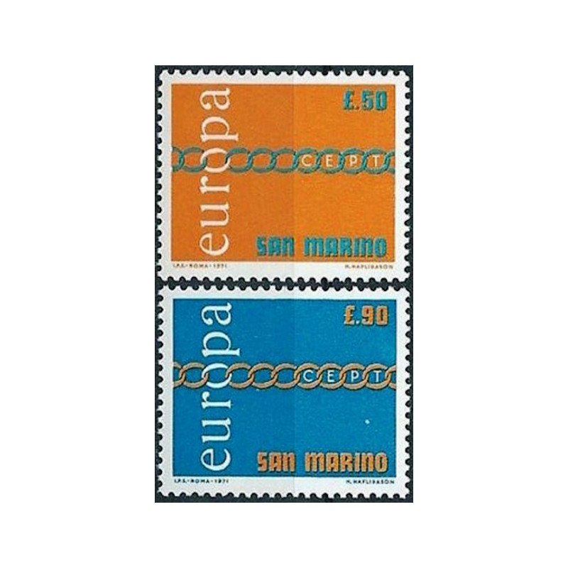 San Marino pašto ženklai (1971) - Fantastiškos Europa ženklų kainos‎