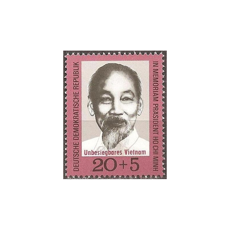 East Germany stamps (1970) for sale. Vietnam president