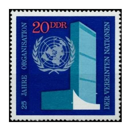 East Germany stamps (1970) for sale. United Nations