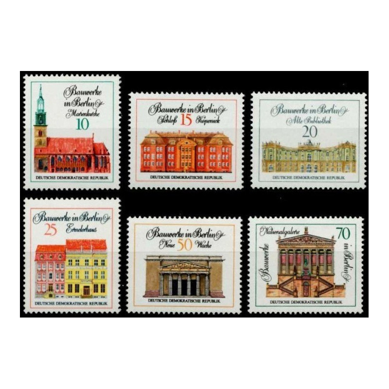 East Germany stamps (1971) for sale. Architecture