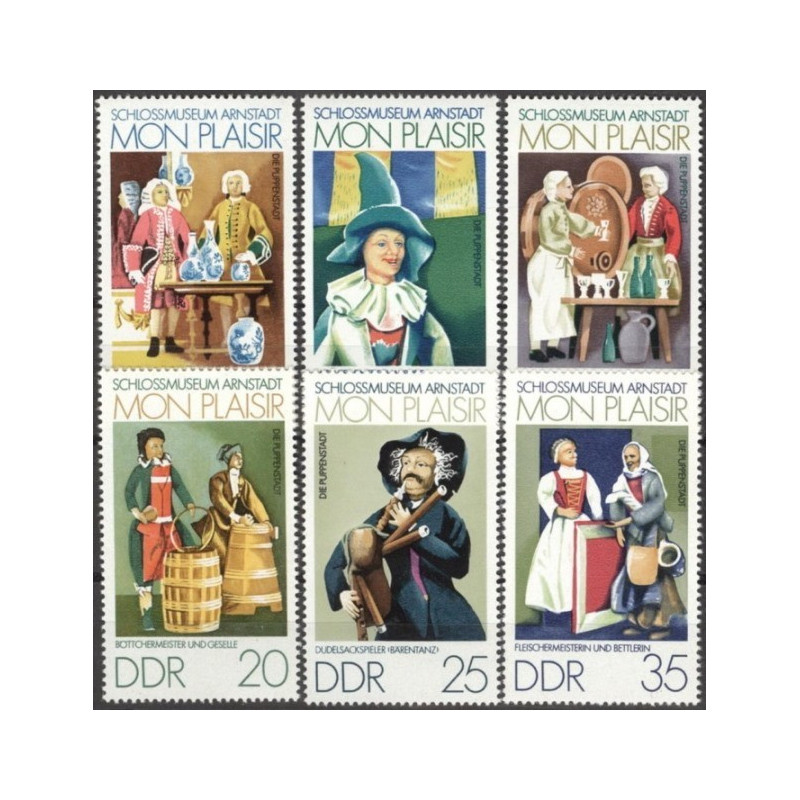 East Germany stamps (1974) for sale. Dolls and puppets