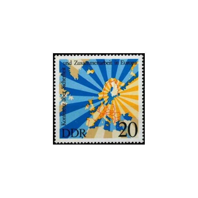 East Germany stamps (1975) for sale. European safety and cooperation