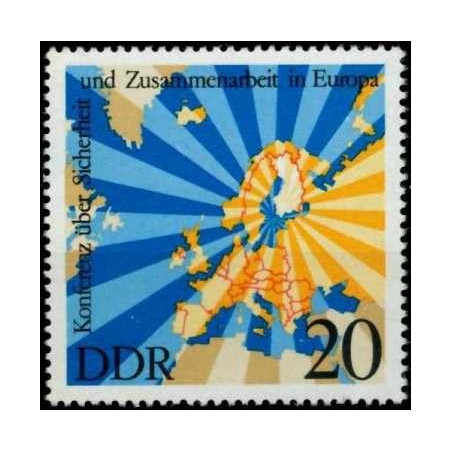 East Germany stamps (1975) for sale. European safety and cooperation