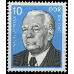 Rytų Vokietijos pašto ženklai (1975). Pirmasis prezidentas