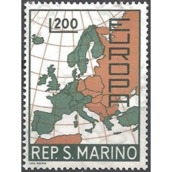 San Marino pašto ženklai (1967) - Fantastiškos Europa ženklų kainos