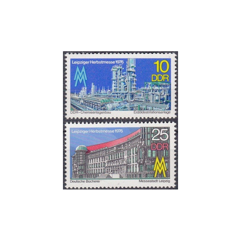 East Germany stamps (1976) for sale. Leipzig Fair
