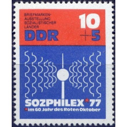 Rytų Vokietijos pašto ženklai (1976). Filatelijos paroda