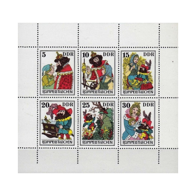 Rytų Vokietijos pašto ženklai (1976). Pasakos