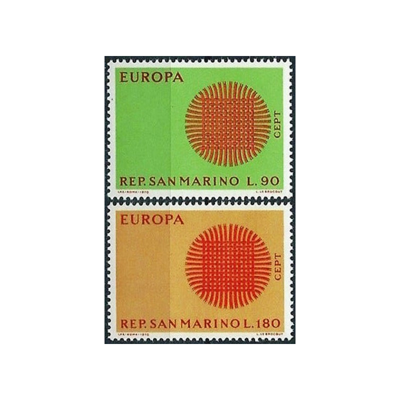 San Marino pašto ženklai (1970) - Fantastiškos Europa ženklų kainos‎
