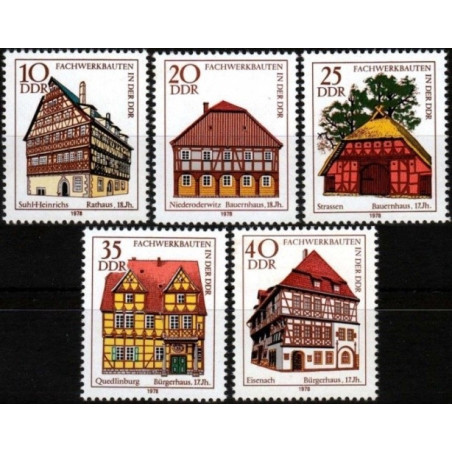 East Germany stamps (1978) for sale. Architecture