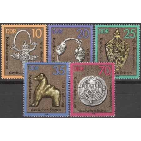 Rytų Vokietijos pašto ženklai (1978). Senoviniai juvelyriniai dirbiniai