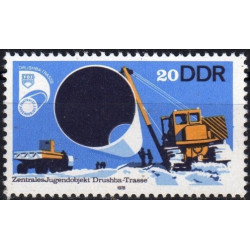 Rytų Vokietijos pašto ženklai (1978). Družbos trasa