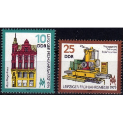 Rytų Vokietijos pašto ženklai (1979). Leipcigo mugė