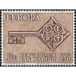 San Marino pašto ženklai (1968) - Fantastiškos Europa ženklų kainos‎