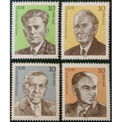 Rytų Vokietijos pašto ženklai (1979). Žymūs politikai