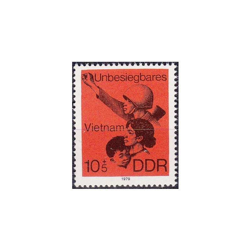 Rytų Vokietijos pašto ženklai (1979). Vietnamo karas