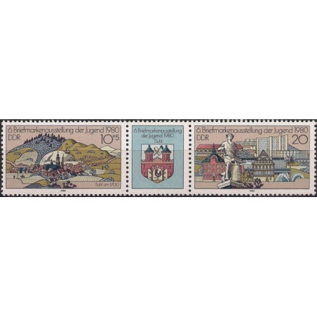 Rytų Vokietijos pašto ženklai (1980). Filatelijos paroda