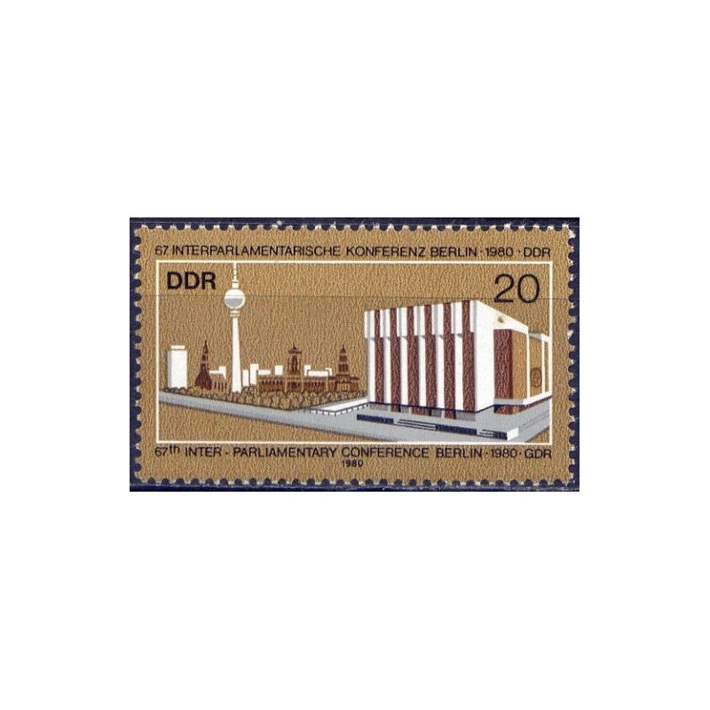 East Germany stamps (1980) for sale. Inter-Parliamentary conference