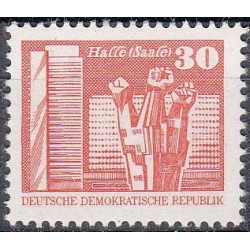 Rytų Vokietijos pašto ženklai (1981). Architektūra, monumentas