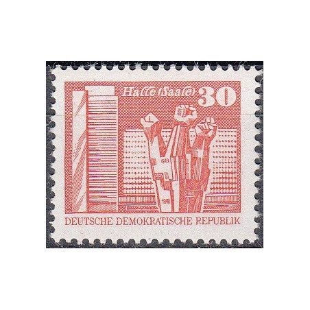 Rytų Vokietijos pašto ženklai (1981). Architektūra, monumentas