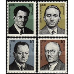 Rytų Vokietijos pašto ženklai (1981). Partijos veikėjai