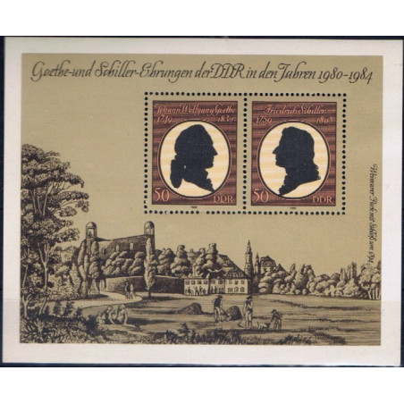 Rytų Vokietijos pašto ženklai (1982). Volfgangas Giotė