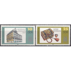 Rytų Vokietijos pašto ženklai (1982). Tarptautinė Leipcigo mugė