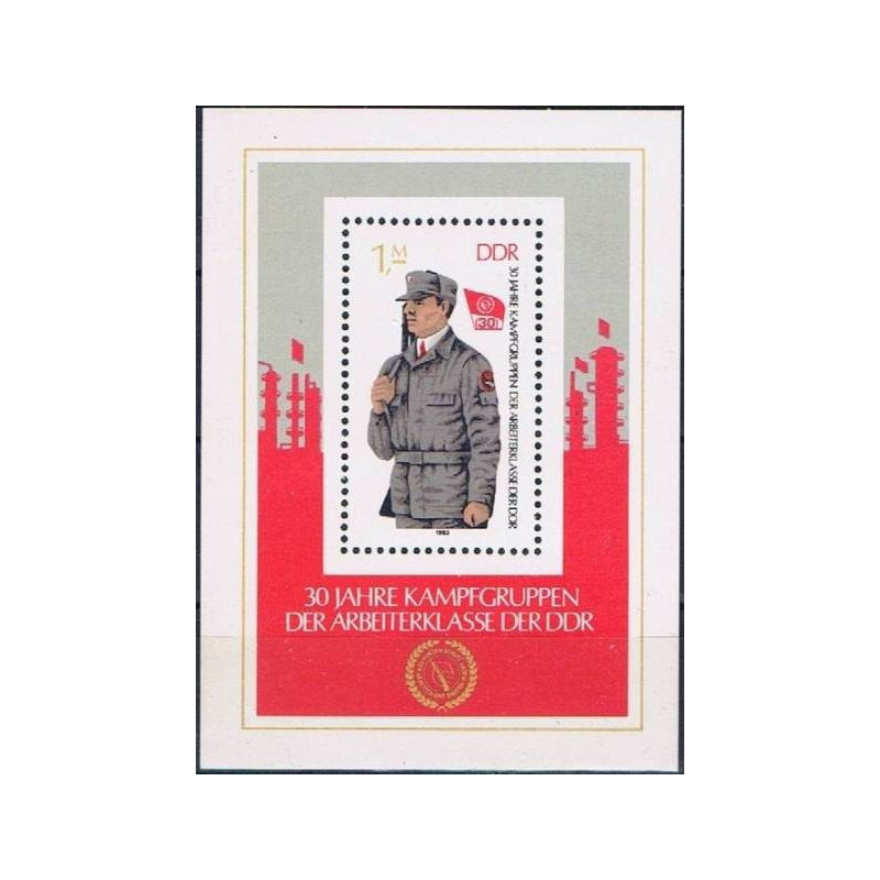 East Germany stamps (1983) for sale. Military