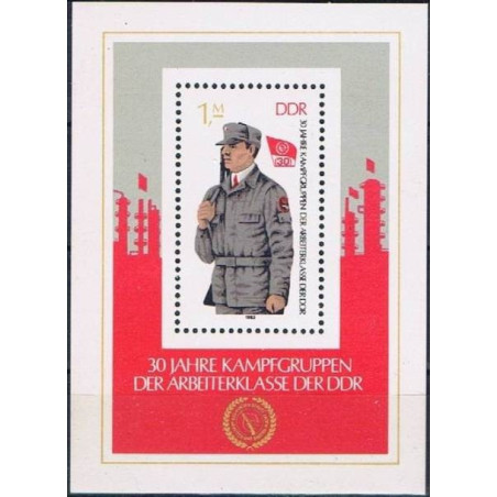 East Germany stamps (1983) for sale. Military