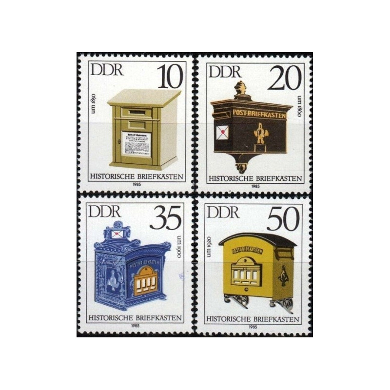 East Germany stamps (1985) for sale. Post history