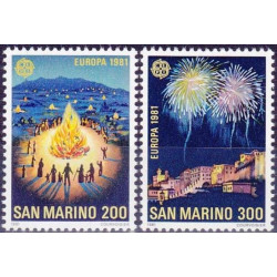 San Marino pašto ženklai (1981). Liaudies kultūra