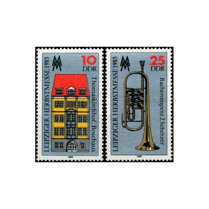 East Germany stamps (1985) for sale. International fair in Leipzig