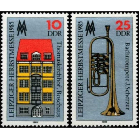 East Germany stamps (1985) for sale. International fair in Leipzig