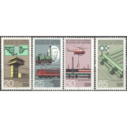 Rytų Vokietijos pašto ženklai (1985). Geležinkelių transportas