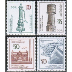 Rytų Vokietijos pašto ženklai (1986). Vandens įrenginiai