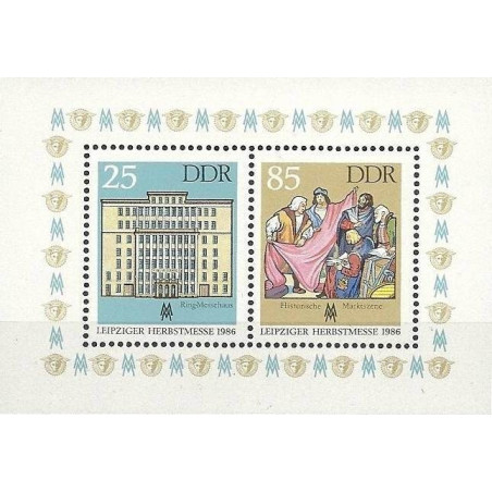 East Germany stamps (1986) for sale. International fair in Leipzig