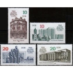 Rytų Vokietijos pašto ženklai (1987). Berlynui 750 metų
