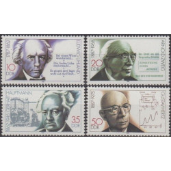 Rytų Vokietijos pašto ženklai (1987). Žymūs žmonės
