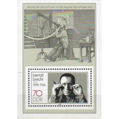 Rytų Vokietijos pašto ženklai (1988). Rašytojas