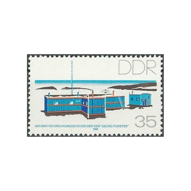 East Germany stamps (1988) for sale. Polar research