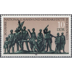 Rytų Vokietijos pašto ženklai (1988). Monumentas