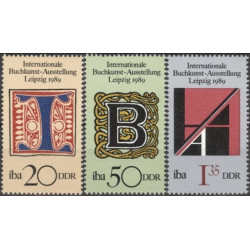 Rytų Vokietijos pašto ženklai (1989). Tarptautinė knygų mugė