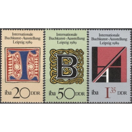 Rytų Vokietijos pašto ženklai (1989). Tarptautinė knygų mugė