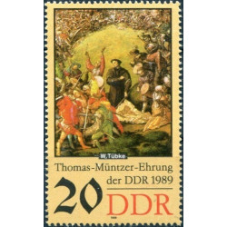 Rytų Vokietijos pašto ženklai (1989). Valstiečių karas (1524 - 1525)