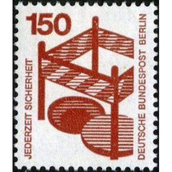 Vakarų Berlyno pašto ženklai (1972). Standartinė serija