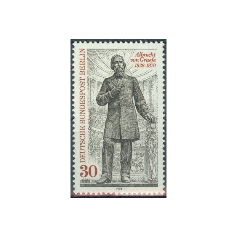 Vakarų Berlyno pašto ženklai (1978). Medikas