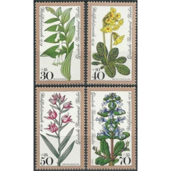 Vakarų Berlyno pašto ženklai (1978). Gėlės