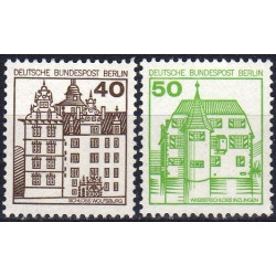 Vakarų Berlyno pašto ženklai (1980). Architektūra