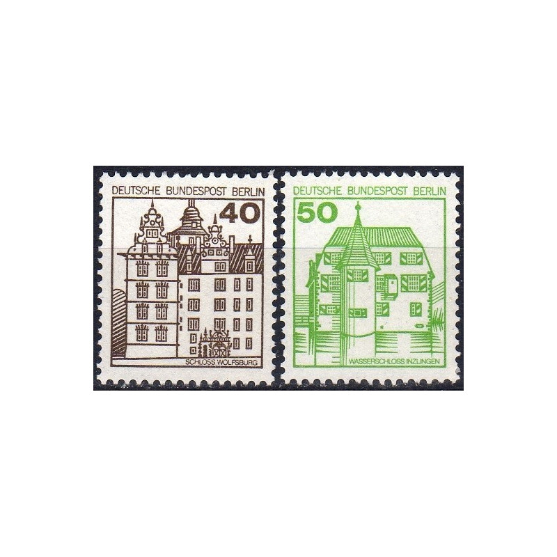 Vakarų Berlyno pašto ženklai (1980). Architektūra