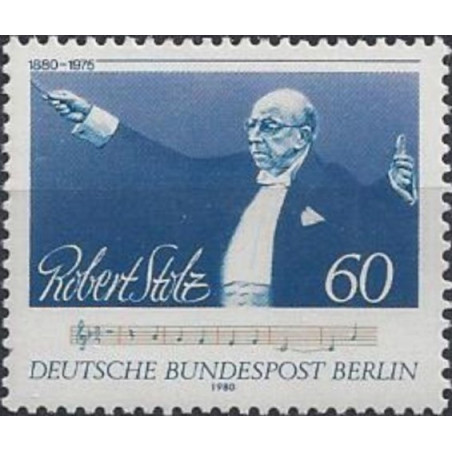 West Berlin stamps (1980) for sale. Austrian composer